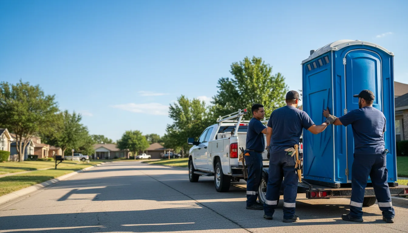 Portable Toilet Rental in Milford, KS near me